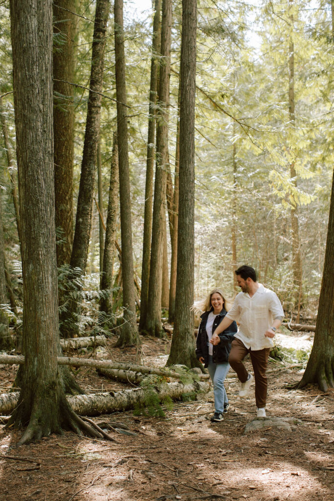 Kalamalka lake provincial park engagement photographer vernon engagement photographer joyful wedding photography kelowna