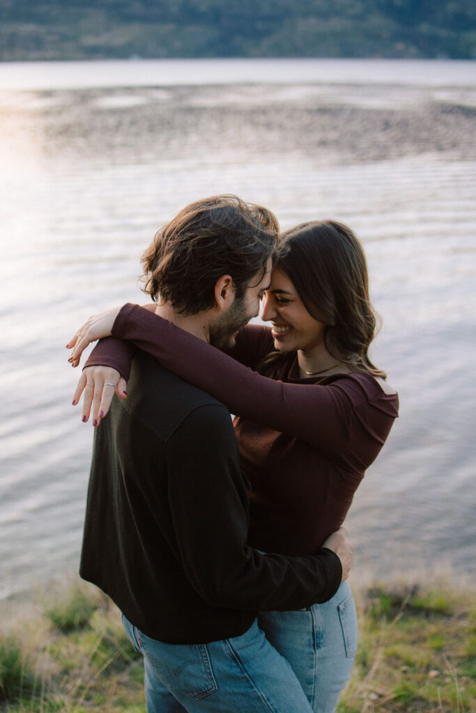 Kelowna Okanagan proposal photographer wedding photographer film photographer 35mm super8