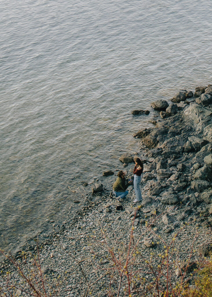 Kelowna Okanagan proposal photographer wedding photographer film photographer 35mm super8