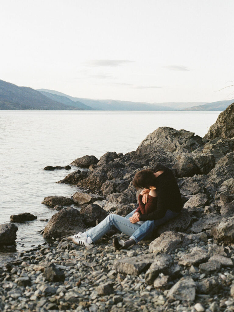 Kelowna Okanagan proposal photographer wedding photographer film photographer 35mm super8