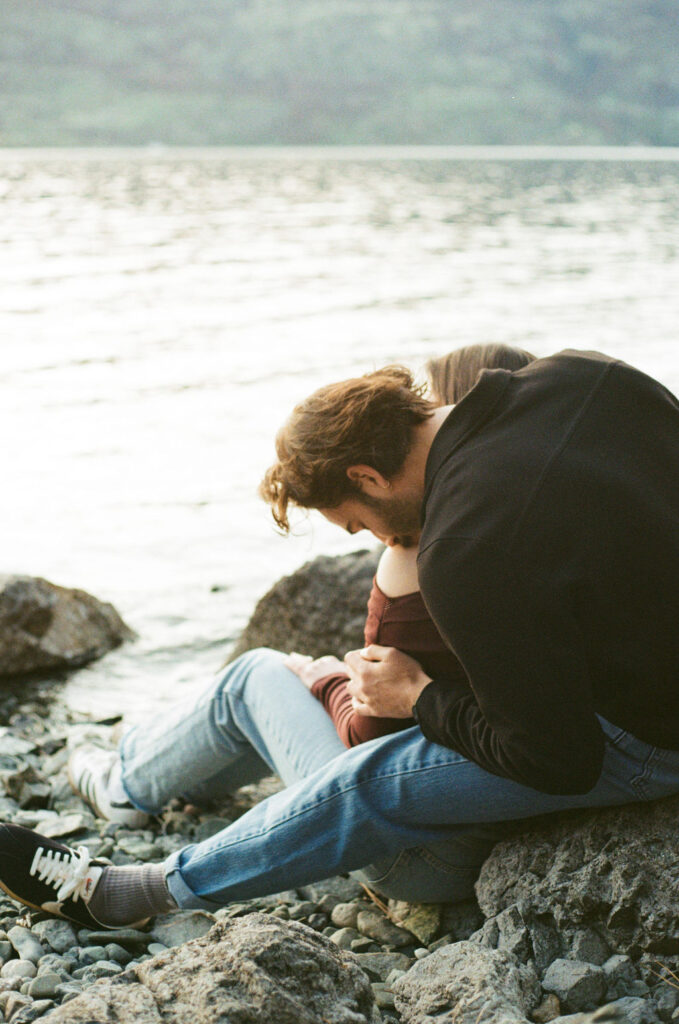 Kelowna Okanagan proposal photographer wedding photographer film photographer 35mm super8