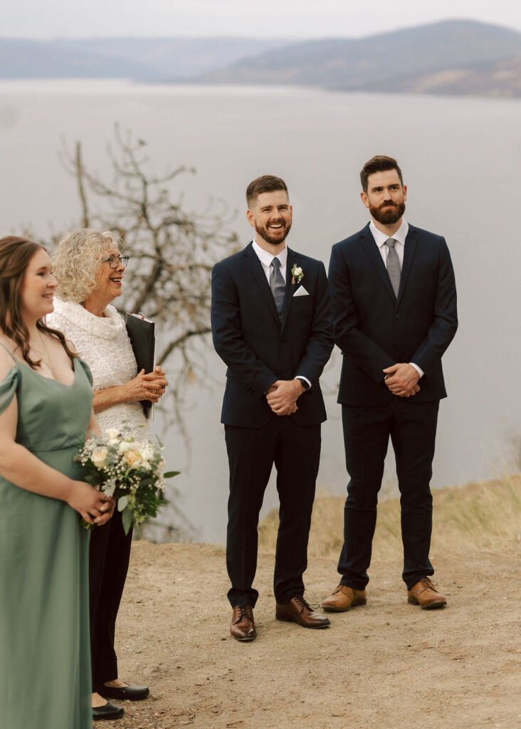 Rustic Reel Wedding in Kelowna + Knox Mountain Portraits Danae Marie Photography Okanagan photographer