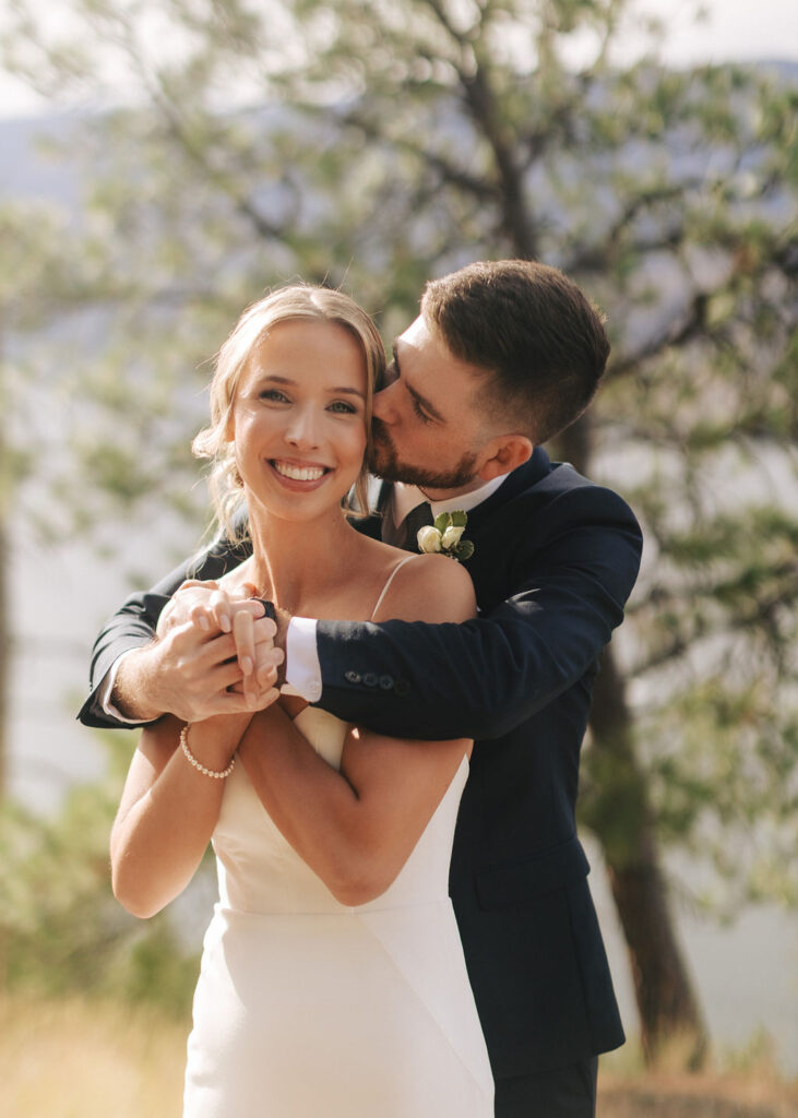 Rustic Reel Wedding in Kelowna + Knox Mountain Portraits Danae Marie Photography Okanagan photographer
