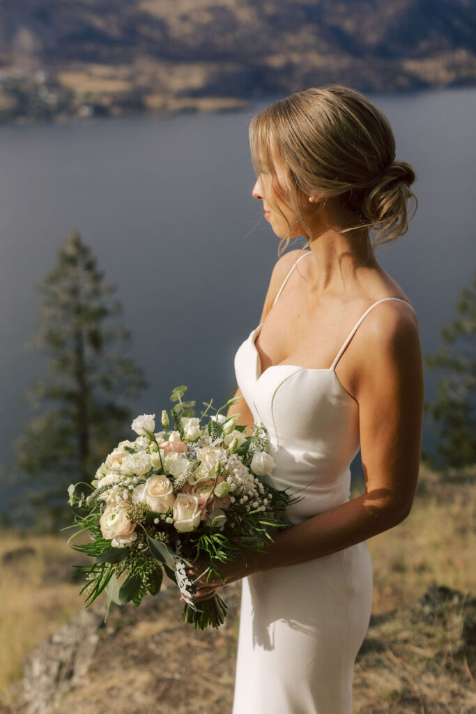 Rustic Reel Wedding in Kelowna + Knox Mountain Portraits Danae Marie Photography Okanagan photographer