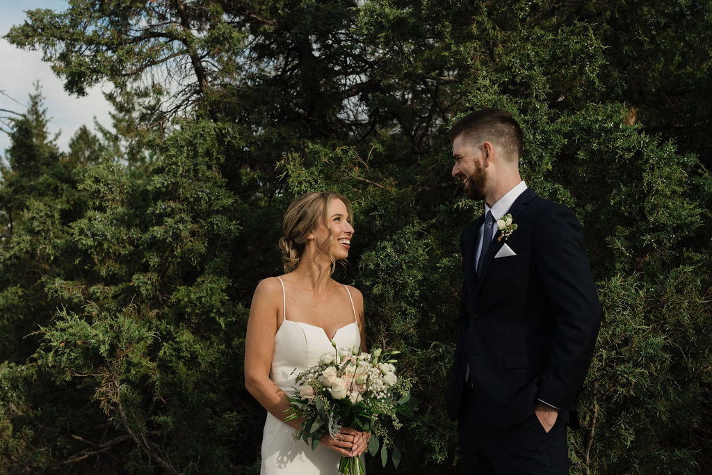 Rustic Reel Wedding in Kelowna + Knox Mountain Portraits Danae Marie Photography Okanagan photographer