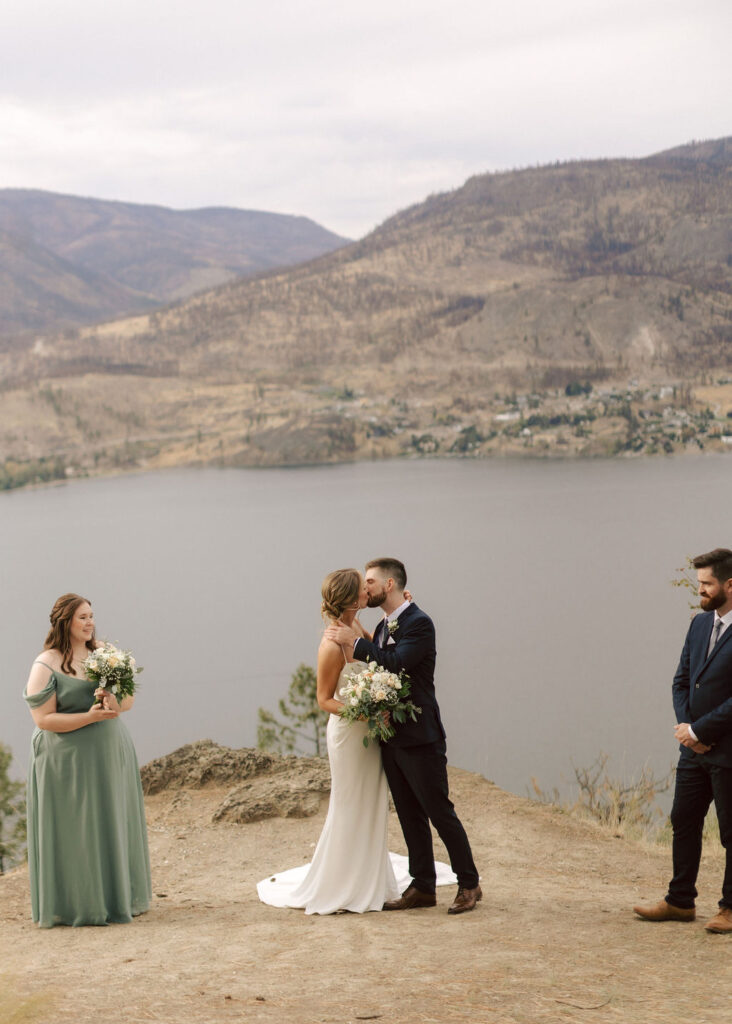 Rustic Reel Wedding in Kelowna + Knox Mountain Portraits Danae Marie Photography Okanagan photographer