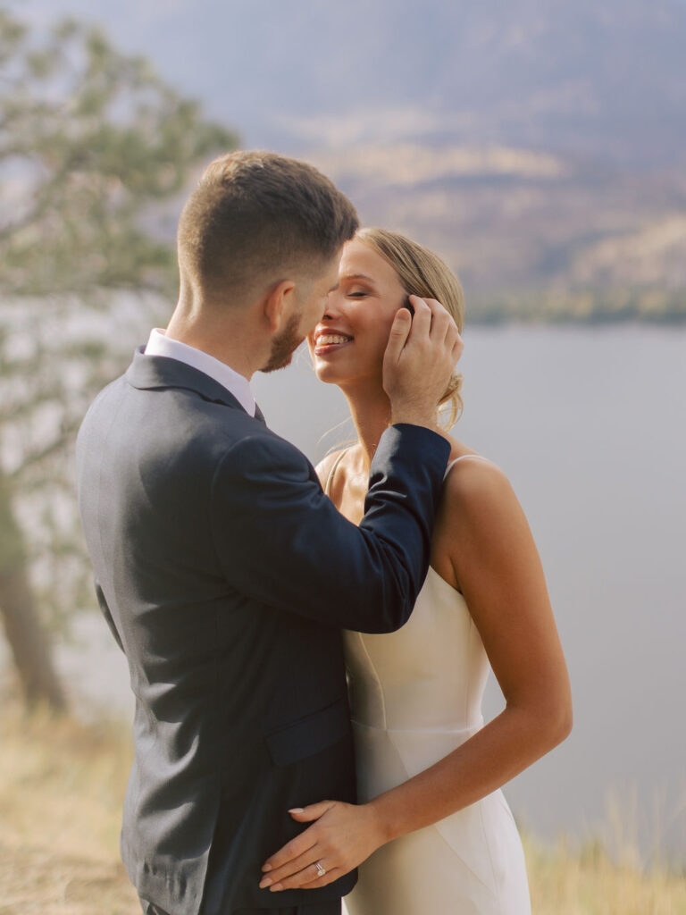Rustic Reel Wedding in Kelowna + Knox Mountain Portraits Danae Marie Photography Okanagan photographer
